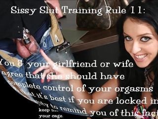 How a sissy slut should behave