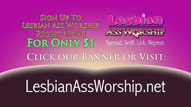 Deanna Dare and Ashley Luvbug Licking Butts