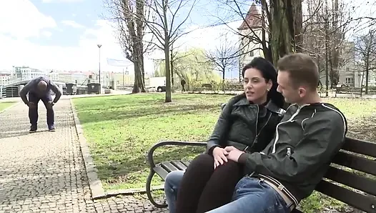 Brünette versaute cuckold-freundin will anal mit bbc ficken