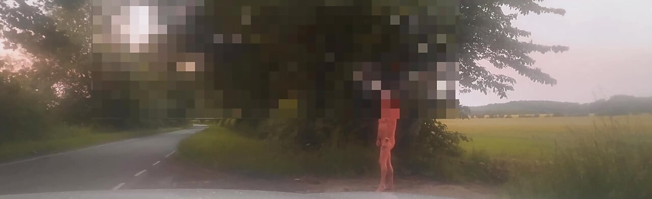 3 sort clips of me naked in public in daylight