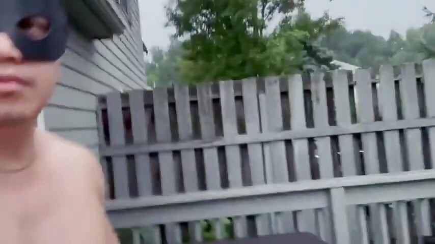 Rain-soaked Deck, Muscles Flexing, Heart Pounding-turned a Stormy Night Into My Own Little Performance.