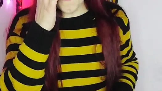 Rengringspigen Shyyfxx Genopvrker Chefen Med Kraften Fra Heavy Metal! JOI