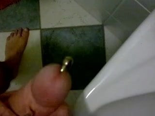 pierced cock masturbation