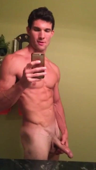 Total STUD Strokes his 8 Inch Cock on Cam (amateur)