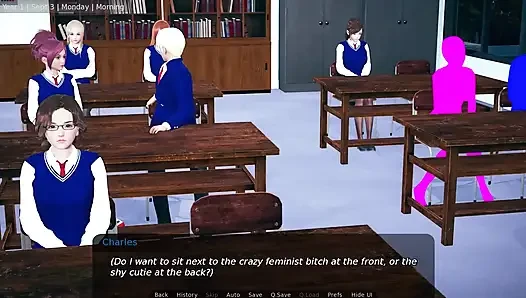 Cosy Cafe Part 3 - Sexy Headmistress