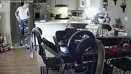 Step Mom and daugheter around the house