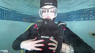 Bubble Tease: Underwater JOI in Full Scuba Gear