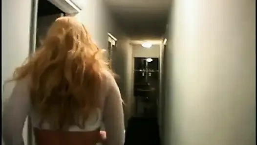 Gangstas weißes mädchen im doppel, hardcore