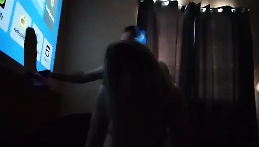 with my wife on any given afternoon