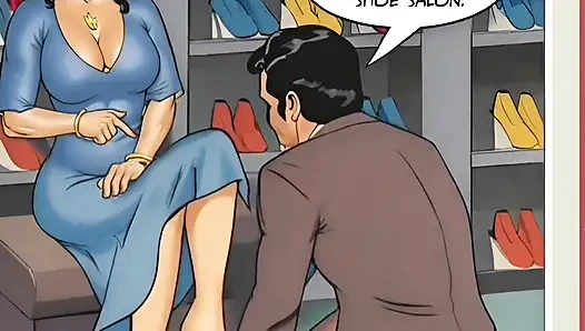 Невинность на продажу. Продавец обуви лижет запах ног застенчивого клиента. Удивительный мультяшный Ai