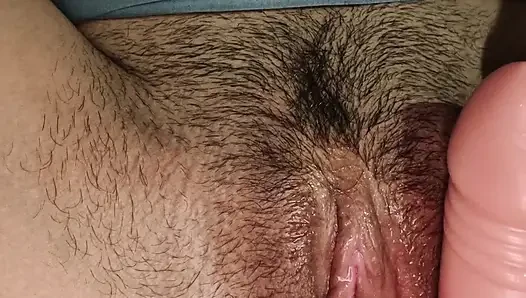 Teen Masturbating With Dildo