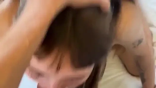 Tokat atılmış Göt Ve Ateşli Bir Domaltma