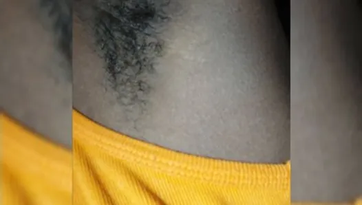 Hairy Armpits on Young Girl- Would You Sniff & Cum In It?