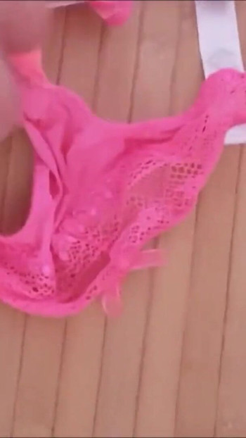 Memorable moment from "Cumpilation on Sabrinas tiny strings and big Toys with a lot of cum"