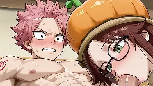 Natsu (FT) x Chelsea (Dr.Stone)