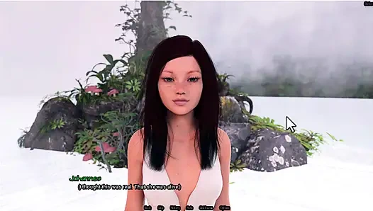 Cahaya #11, fingering memekku sendiri di hutan