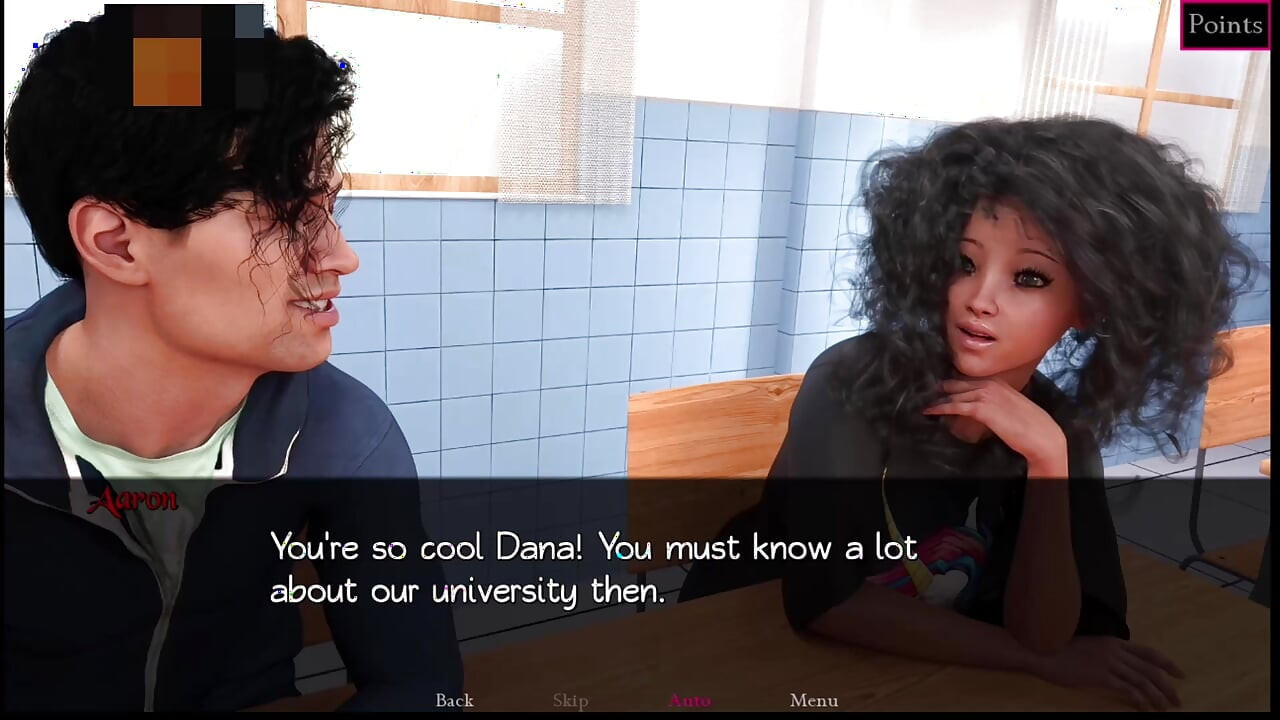 Nerd to alpha #3 - Jackson Jerked off and the cum fell on Sara's boobs