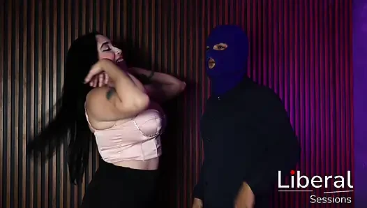BIG TITS WOMAN GETS FUCKED AND RECORDED BY TWO MEN FOR THE FIRST TIME