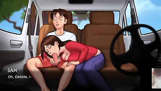 I Fuck my MILF Step-Mom in the car in public!! SUMMER TIME SAGA DEBBIE!!