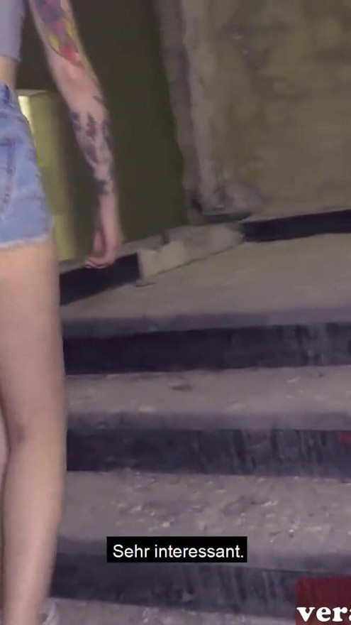EroCom Date - skinny teen slut public pick up Outdoor POV | Clip 1