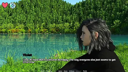 Elmwood University #23 - Romantic Date With Hot Busty Goth Girl