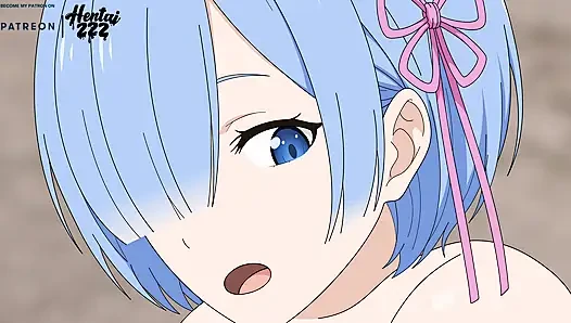 Rem pOV creampie unzensiert re zero, hentai animation blowjob doggystyle