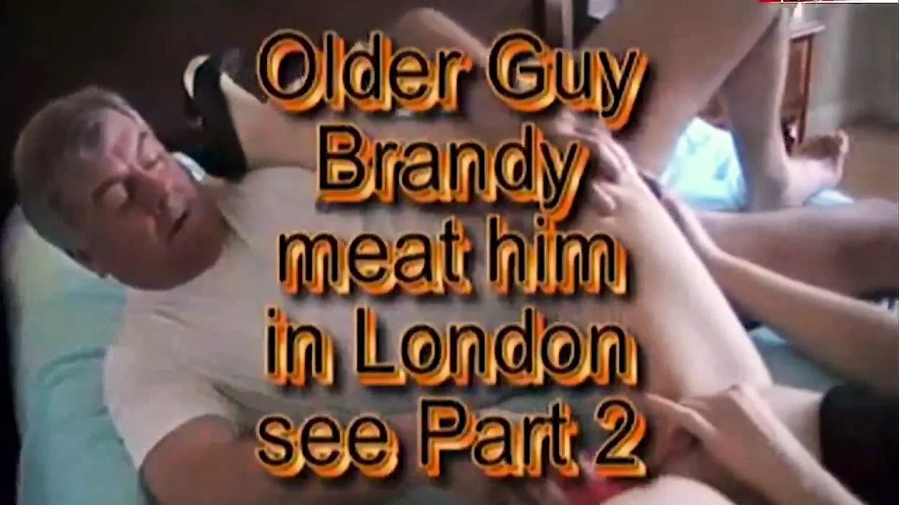 Horny daddy play with whore