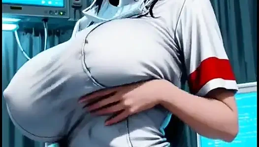 hot nurse dance (Ai animation)
