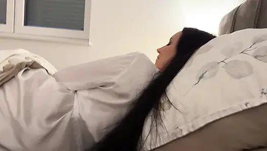 Come In My Bed - Lonely Stepmom Gets Creampied By StepSon