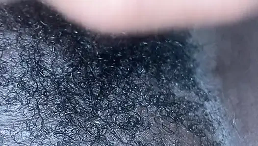 my wet creamy hairy black pussy