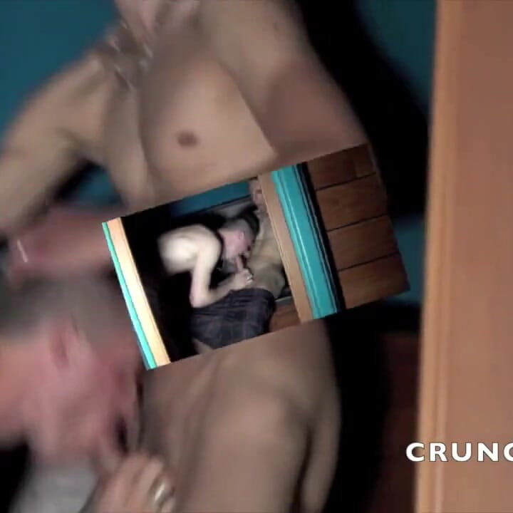 Sexy French twink used by straight curious with big cock
