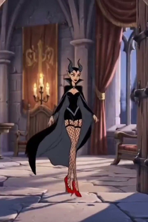 Sensual Maleficent: the Cartoon