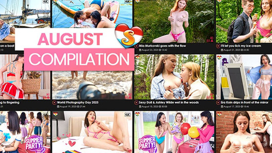 Kolovoz 2025 Kompilacija 18+ tinejdžera u ClubSweethearts