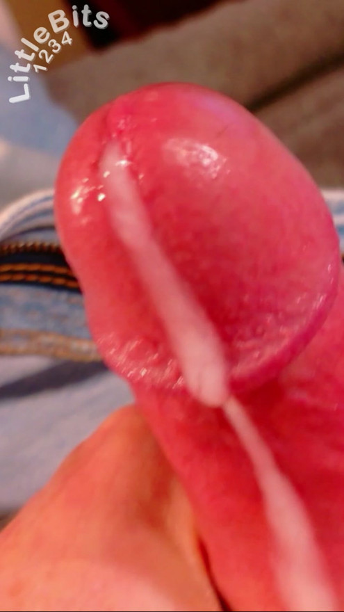 Hot Wet Pink Tiny Cock Cumshot -LittleBits1234 #35