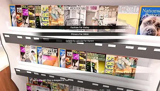 The visit: very big cock, and a massive facial cumshot in a clothing store ep.9