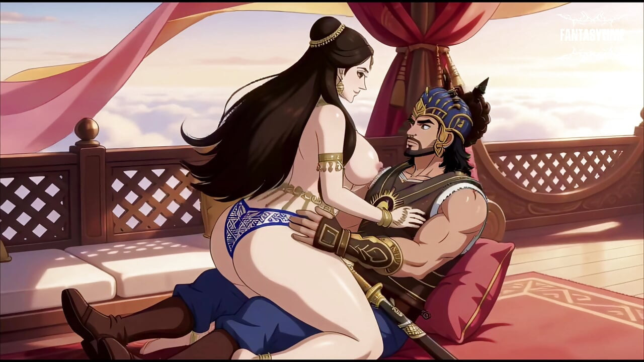 Bahubali fucked Debsena Anal on a flying ship (Bahubali parody 2)