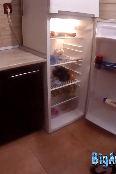 Pussy fucking with a thick salami