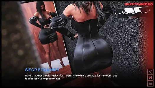 Lucky Pervert Helps Sexy MILF Stepmom in The Fitting Room - The Synthetic 07 By RedCarbon