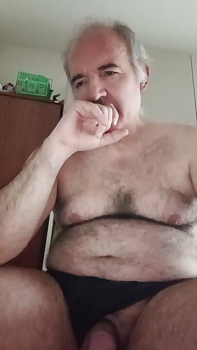 A Long Hot Masturbation of My Hard Cock on a Saturday in July