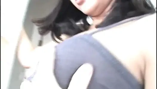 Wild Hot Threesome with Asian Sluts