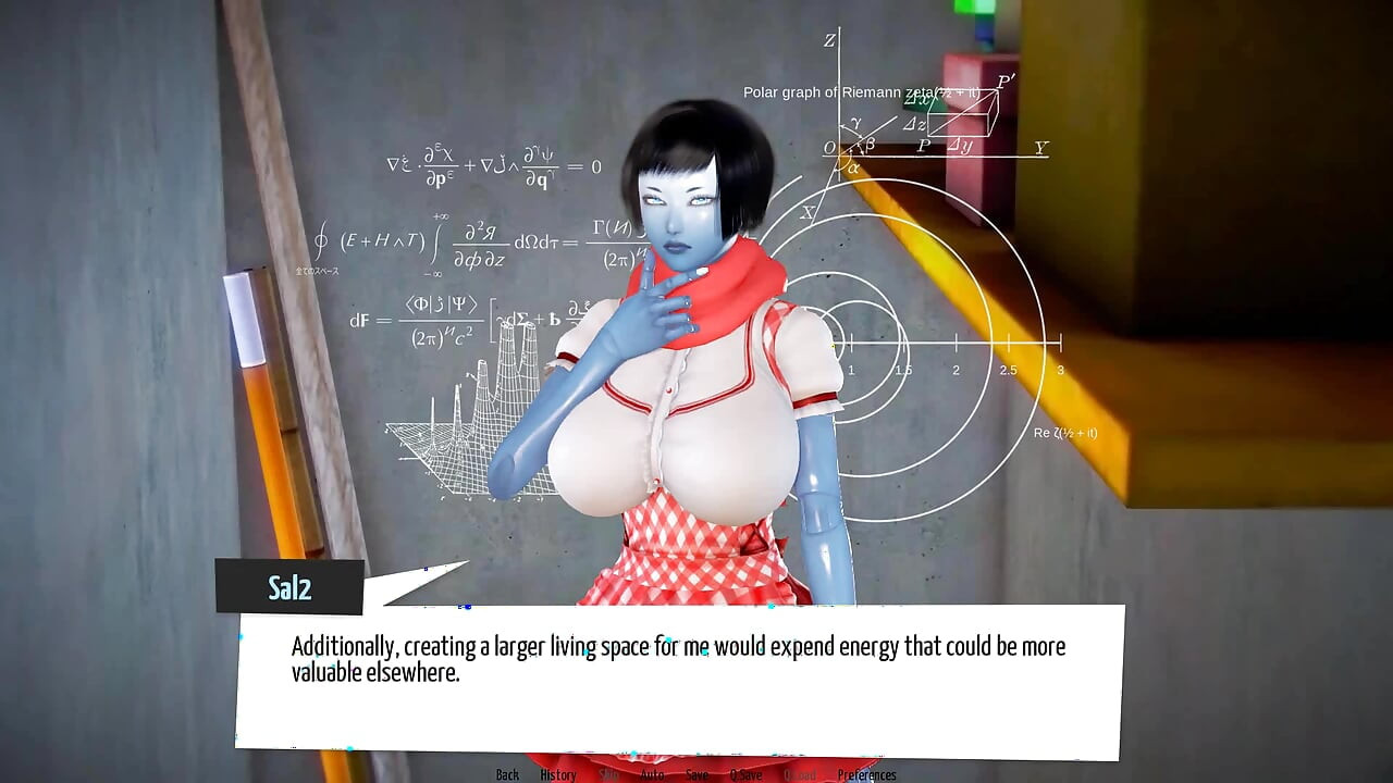 Sexus resort: menina robô com peitos grandes ep 3