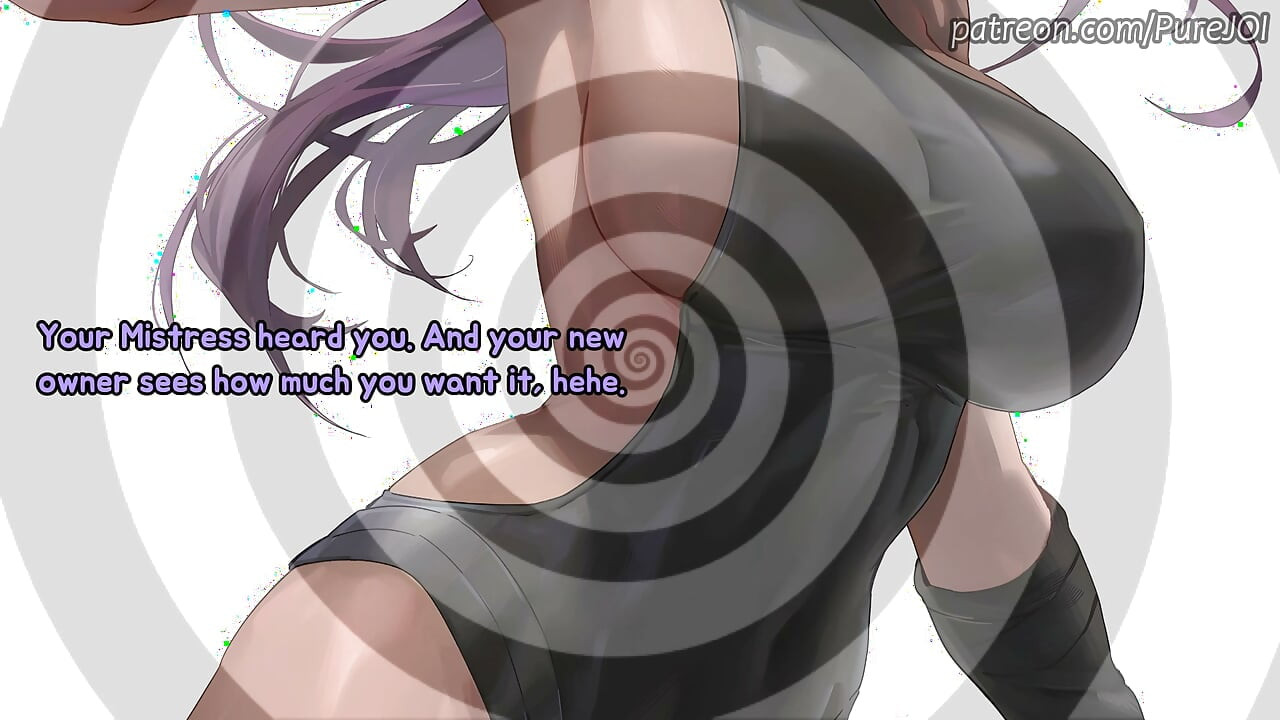 Looped! Yoruichi checks on your massive cock (Femdom JOI)