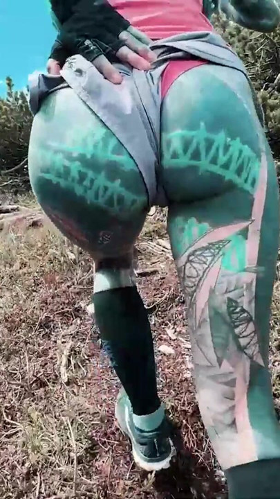 Hiking Mountain Passionate Fuck and Cumshot | Clip 1
