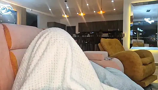 I tease my cuckolded stepsister while riding her boyfriend's cock without a condom