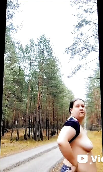 aked in the Forest A Wild Outdoor Tease