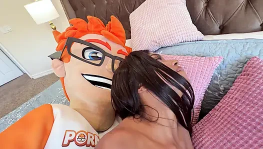 I Cast Athletic Ebony Babe Poppy Cox and She Ended Up on My Dick