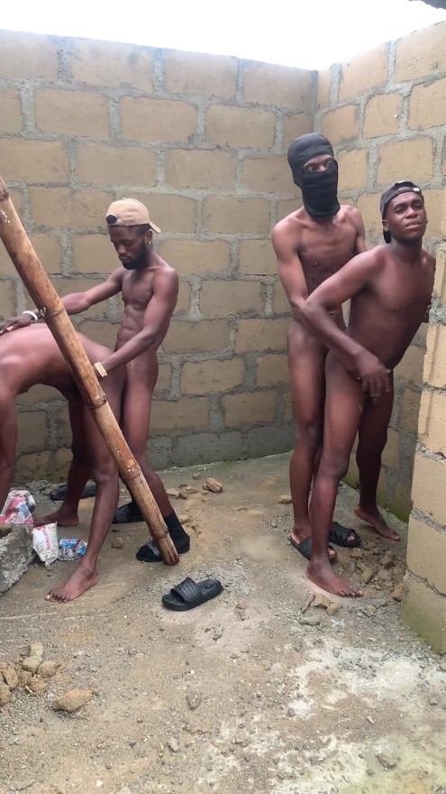 Gang sex inside an uncompleted house | Clip 3