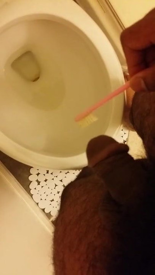 Cum on gfs toothbrush 2