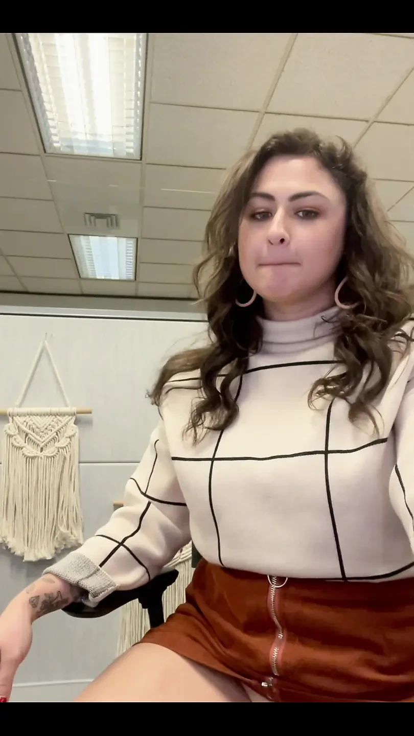 Masturbating at the Office