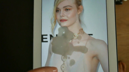 Cum on Elle Fanning - May 2016